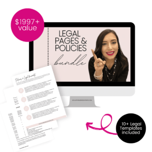 legal pages and policies bundle