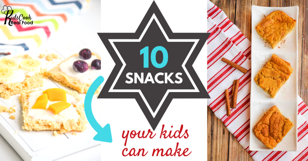 10 snacks kids can make