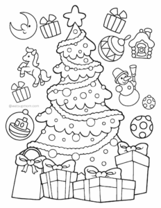 Christmas Tree with gifts