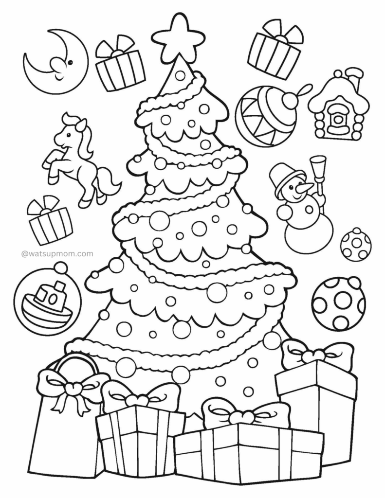 Christmas Tree with gifts