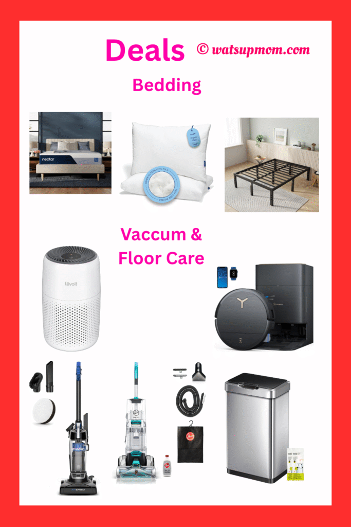 Amazon Prime Day 2025 Bedding,Vaccum & Floor Care Deals