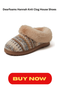 Dearfoams Hannah Knit Clog House Shoes