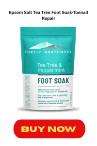 Epsom Salt Tea Tree Foot Soak-Toenail Repair