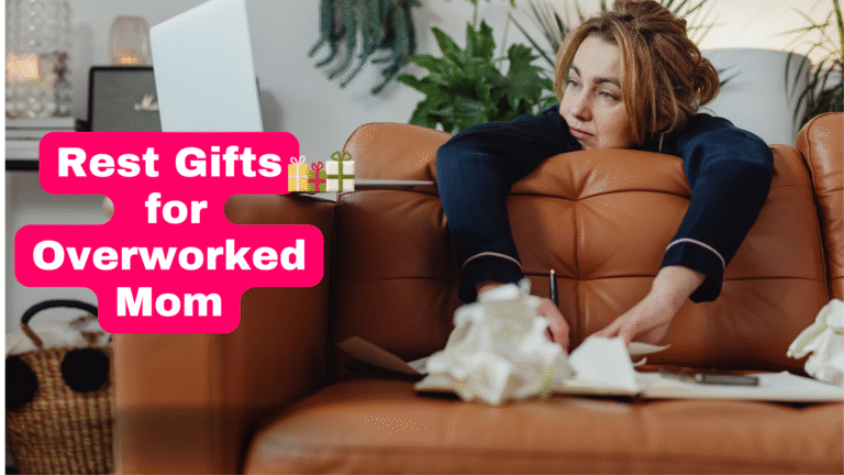 Gifts for the Overworked Mom Amazon Finds That Promote REST blog banner